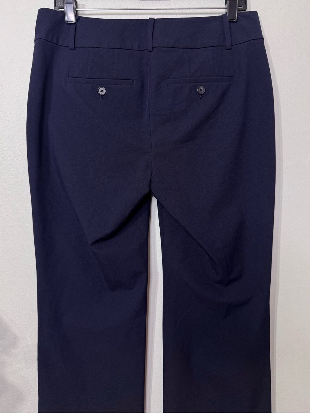 LOFT Julie Trouser Pant Dress Pants Navy Blue Size 6T 6 Tall - Picture 6 of 12